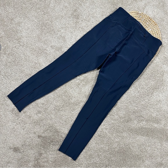 Athleta Navy Blue Ankle Zip Pocket Pants - Picture 6 of 14